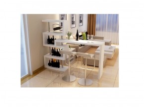 Барный стол №5 (Белый) в Губахе - gubaha.mebel-74.com | фото