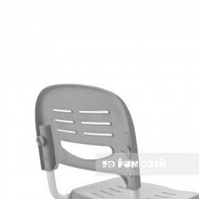 Комплект парта + стул трансформеры Cantare Grey в Губахе - gubaha.mebel-74.com | фото
