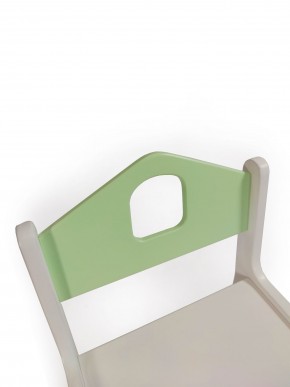 Детский растущий стул Я САМ "Домик" 2РГ (Зеленый) в Губахе - gubaha.mebel-74.com | фото