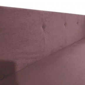Диван Квадро Д4-ВР (велюр розовый) 1700 в Губахе - gubaha.mebel-74.com | фото