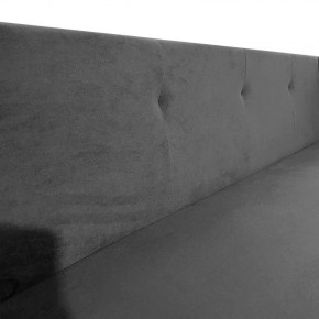 Диван Квадро Д4-ВСе (велюр серый) 1700 в Губахе - gubaha.mebel-74.com | фото