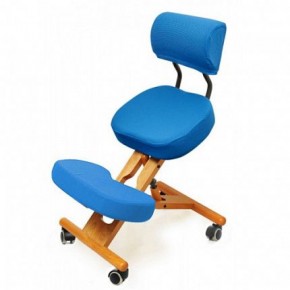 Коленный стул со спинкой Smartstool KW02В + Чехлы в Губахе - gubaha.mebel-74.com | фото
