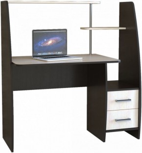 Компьютерный стол КЛ №6.2 левый (Венге/Дуб молочный) в Губахе - gubaha.mebel-74.com | фото