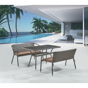 Комплект мебели из иск. ротанга T286A/S139A-W53 Brown в Губахе - gubaha.mebel-74.com | фото