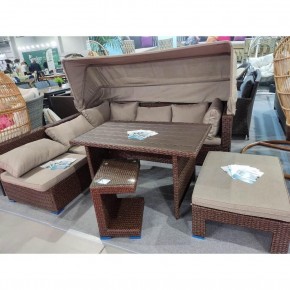 Комплект мебели с диваном AFM-320B-T320 Brown в Губахе - gubaha.mebel-74.com | фото
