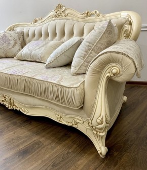 Комплект мягкой мебели Мона Лиза (крем) с раскладным механизмом в Губахе - gubaha.mebel-74.com | фото