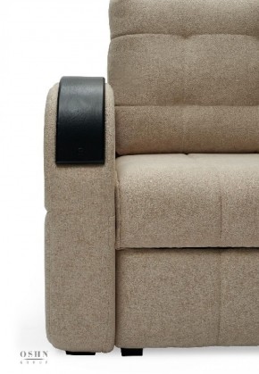 Комплект мягкой мебели Остин Garcia Ivory (Рогожка) Угловой + 1 кресло в Губахе - gubaha.mebel-74.com | фото