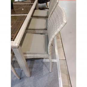 Комплект плетеной мебели T365/Y380C-W85 Latte (6+1) + подушки в Губахе - gubaha.mebel-74.com | фото