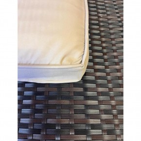 Комплект плетеной мебели  YR822Br Brown-Beige (подушка бежевая) в Губахе - gubaha.mebel-74.com | фото