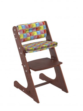 Комплект растущий стул и подушки Конёк Горбунёк Комфорт  (Тик, Арлекино лето) в Губахе - gubaha.mebel-74.com | фото