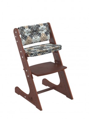 Комплект растущий стул и подушки Конёк Горбунёк Комфорт  (Тик, Лабиринт) в Губахе - gubaha.mebel-74.com | фото