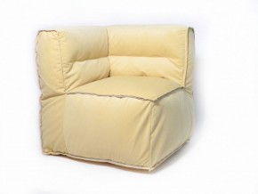 Кресла бескаркасные Комфорт (Желтый велюр) Модульные в Губахе - gubaha.mebel-74.com | фото