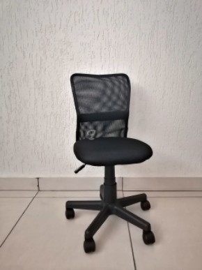 Кресло Barneo K-401 детское (черная ткань/сетка) в Губахе - gubaha.mebel-74.com | фото