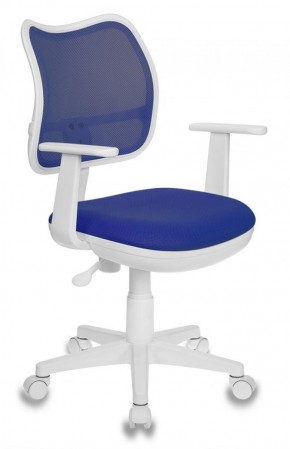 Кресло детское Бюрократ CH-W797/BL/TW-10 синий в Губахе - gubaha.mebel-74.com | фото