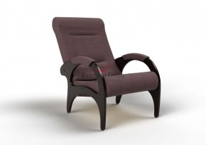 Кресло для отдыха Римини 19-Т-КМ (ткань/венге) КОФЕ С МОЛОКОМ в Губахе - gubaha.mebel-74.com | фото