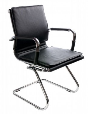 Кресло для посетителя Бюрократ CH-993-Low-V/Black на черный в Губахе - gubaha.mebel-74.com | фото