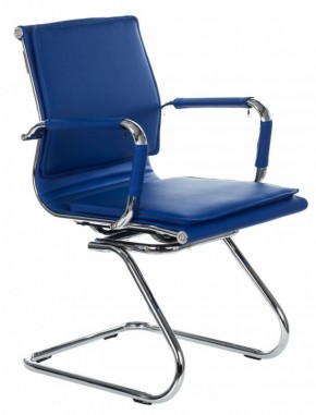 Кресло для посетителя Бюрократ CH-993-Low-V/blue синий в Губахе - gubaha.mebel-74.com | фото