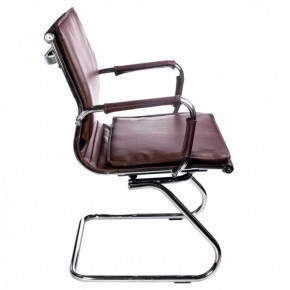 Кресло для посетителя Бюрократ CH-993-Low-V/Brown коричневый в Губахе - gubaha.mebel-74.com | фото