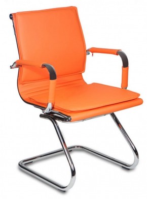Кресло для посетителя Бюрократ CH-993-Low-V/orange оранжевый в Губахе - gubaha.mebel-74.com | фото