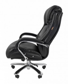 Кресло для руководителя CHAIRMAN 402 (Кожа) Черное в Губахе - gubaha.mebel-74.com | фото