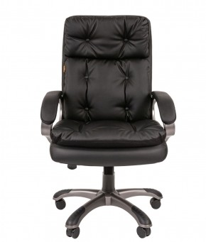 Кресло для руководителя  CHAIRMAN 442 (экокожа черная) в Губахе - gubaha.mebel-74.com | фото