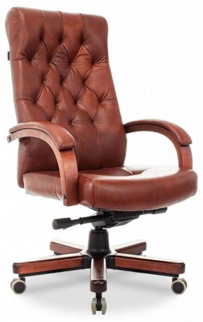 Кресло для руководителя T-9928WALNUT/CHOK в Губахе - gubaha.mebel-74.com | фото