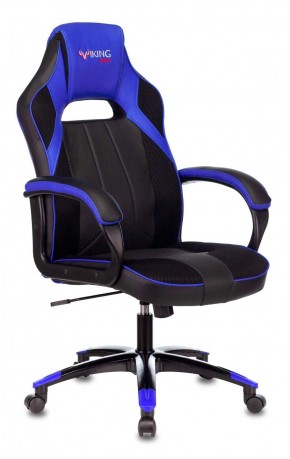 Кресло игровое Бюрократ VIKING 2 AERO BLUE черный/синий в Губахе - gubaha.mebel-74.com | фото
