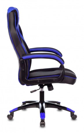Кресло игровое Бюрократ VIKING 2 AERO BLUE черный/синий в Губахе - gubaha.mebel-74.com | фото