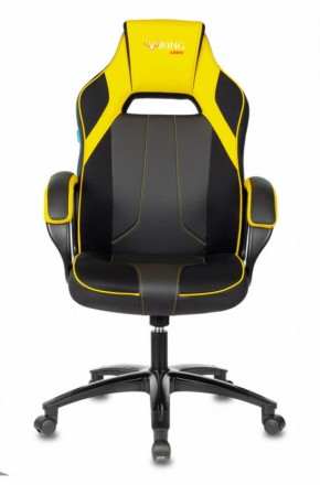Кресло игровое Бюрократ VIKING 2 AERO YELLOW черный/желтый в Губахе - gubaha.mebel-74.com | фото