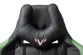 Кресло игровое Бюрократ VIKING 5 AERO LGREEN черный/салатовый в Губахе - gubaha.mebel-74.com | фото