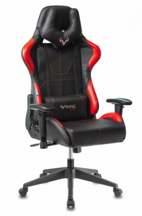 Кресло игровое Бюрократ VIKING 5 AERO RED черный/красный в Губахе - gubaha.mebel-74.com | фото