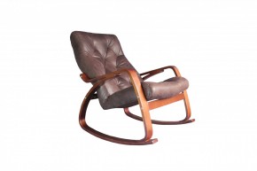 Кресло качалка Гранд 103-З-Ш Шоколад в Губахе - gubaha.mebel-74.com | фото