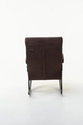 Кресло-качалка КОРСИКА 34-Т-AC (кофе) в Губахе - gubaha.mebel-74.com | фото