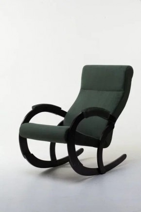 Кресло-качалка КОРСИКА 34-Т-AG (зеленый) в Губахе - gubaha.mebel-74.com | фото