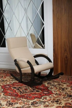 Кресло-качалка МАРСЕЛЬ 33-Т-AB (бежевый) в Губахе - gubaha.mebel-74.com | фото