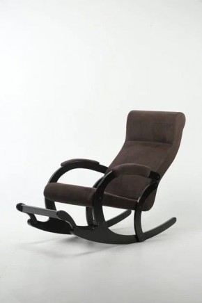 Кресло-качалка МАРСЕЛЬ 33-Т-AC (кофе) в Губахе - gubaha.mebel-74.com | фото