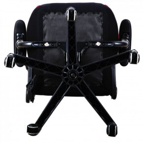 Кресло компьютерное BRABIX GT Racer GM-101 + подушка (ткань) черное/красное (531820) в Губахе - gubaha.mebel-74.com | фото