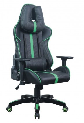 Кресло компьютерное BRABIX "GT Carbon GM-120" (черное/зеленое) 531929 в Губахе - gubaha.mebel-74.com | фото