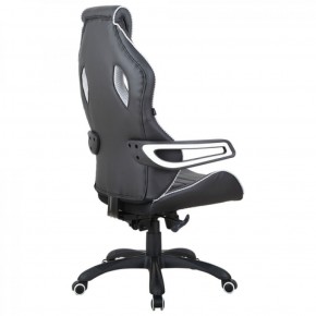 Кресло компьютерное BRABIX Techno Pro GM-003 (экокожа черное/серое, вставки серые) 531814 в Губахе - gubaha.mebel-74.com | фото