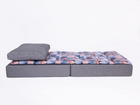 Кресло-кровать бескаркасное Харви (коричневый-геометрия браун) в Губахе - gubaha.mebel-74.com | фото