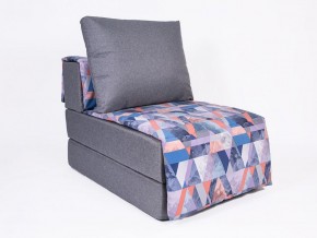Кресло-кровать бескаркасное Харви (серый-сноу деним) в Губахе - gubaha.mebel-74.com | фото