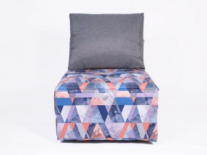 Кресло-кровать бескаркасное Харви (серый-сноу деним) в Губахе - gubaha.mebel-74.com | фото