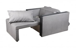 Кресло-кровать Милена с подлокотниками (серый) Велюр в Губахе - gubaha.mebel-74.com | фото