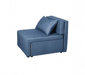 Кресло-кровать Милена (синий) Велюр в Губахе - gubaha.mebel-74.com | фото