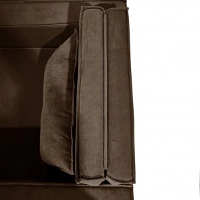 Кресло-кровать Принц КК1-ВК (велюр коричневый) в Губахе - gubaha.mebel-74.com | фото