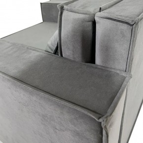 Кресло-кровать Принц КК1-ВСе (велюр серый) в Губахе - gubaha.mebel-74.com | фото