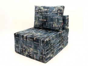 Кресло-кровать-пуф бескаркасное Окта (Велюр принт 2) в Губахе - gubaha.mebel-74.com | фото