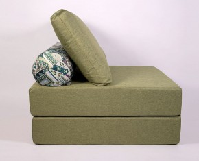 Кресло-кровать-пуф бескаркасное Прайм (Оливковый) в Губахе - gubaha.mebel-74.com | фото
