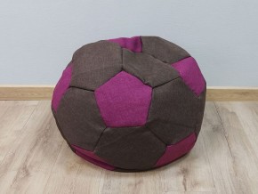 Кресло-мешок Мяч S (Savana Chocolate-Savana Berry) в Губахе - gubaha.mebel-74.com | фото