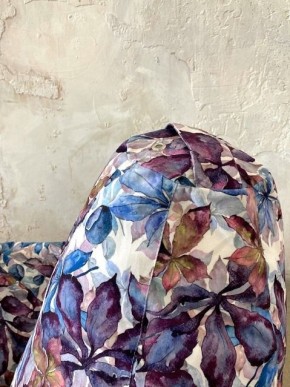 Кресло-мешок Цветы L в Губахе - gubaha.mebel-74.com | фото